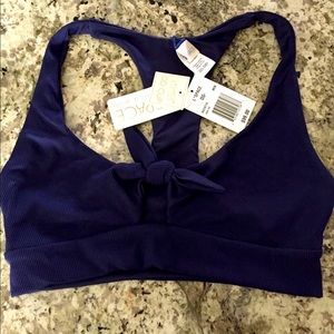 NWT-L*Space Ribbed Tara Top DD